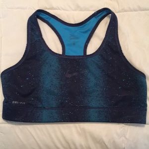 Nike dri fit sports bra